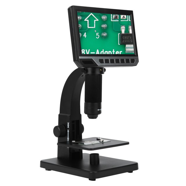 Microscopio Digital HD, Hermosa Herramienta De Lupa Electrónica Táctil, Mantenimiento De Aleación De Aluminio Para Inspección De Placa De Circuito Ccdes Otros
