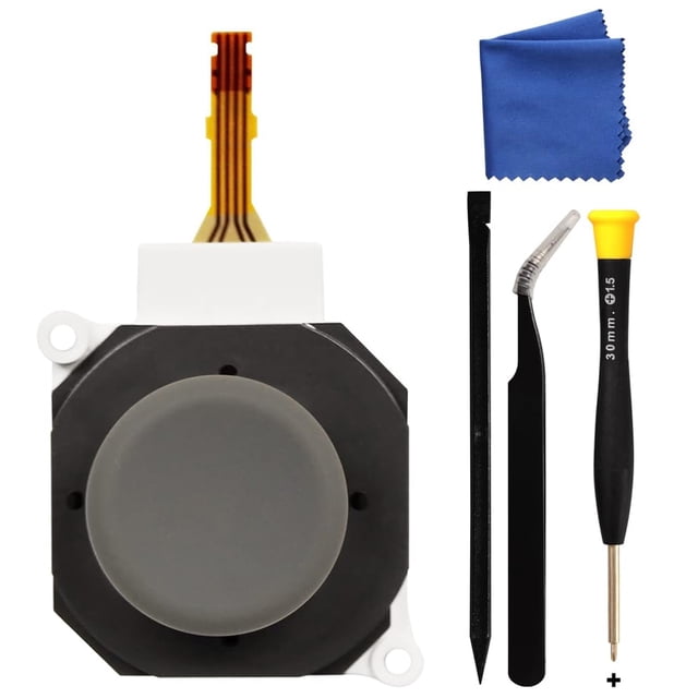 Joystick 3D de repuesto para Nintendo 2DS, 3DS y 3DSXL. Joystick analógico con tapa para el pad circular