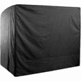 thumbnail image 1 of 3 Seater Garden Swing Cover Waterproof,220x125x175cm 210D Oxford Anti-UV Swing Cover Outdoor Swing Protective Cover-black, 1 of 5