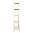 thumbnail image 5 of Universal Expert Abacus Ladder Bookshelf Modern Oak and White, 5 of 7