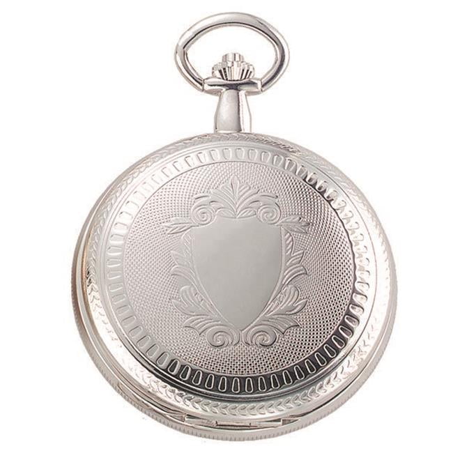 Charles-Hubert- Paris Brass Mechanical Double Cover Pocket Watch #3537