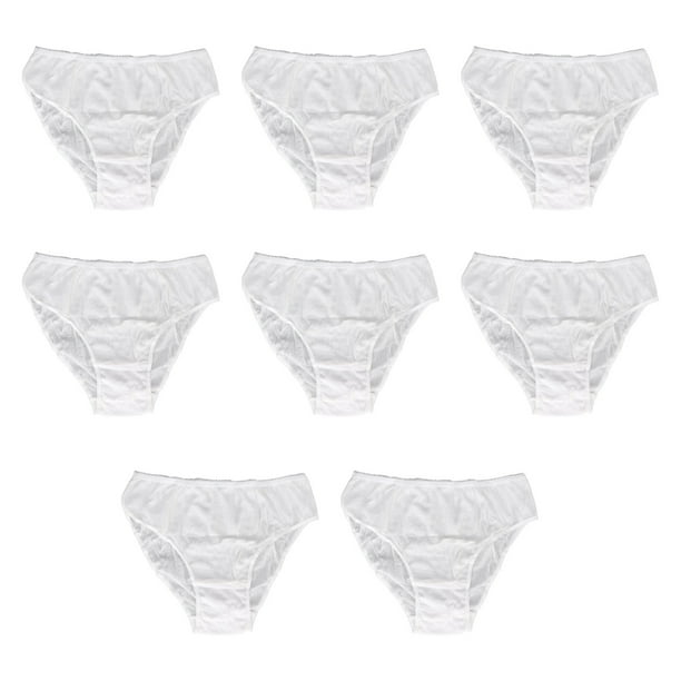 Disposable Underwear, Cotton Panties Elastic Breathable Refreshing For  Hospital For Women 