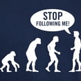 thumbnail image 3 of CafePress - Evolution Is Following Me Dark T Shirt - Men's Classic Graphic Cotton T-Shirt, 3 of 4