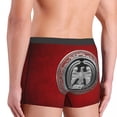 thumbnail image 6 of Male Silver Roman Imperial Eagle Rome SPQR Underwear Boxer Briefs Men Soft Shorts Panties Underpants, 6 of 7