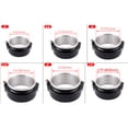 thumbnail image 4 of 2.5'' 63mm Aluminum Quick Release V-Band Clamp for Intake Intercooler Pipe Red, 4 of 4