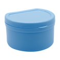 thumbnail image 1 of HBFAGFB Denture Bath Case Cup Box Holder with Strainer, Travel Soak Storage Container for Cleaning, 1 of 3