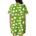 thumbnail image 3 of Naloa Funny Sheep Doing Yoga Women's Short-Sleeved Pajama Set, Loungewear, Summer pajamas, Breathable Cozy - 3X-Large, 3 of 9