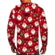 thumbnail image 2 of TRKIYQC Sudadera con Capucha navideña para Hombre, Sudadera con Capucha de Papá Noel y muñeco de Nieve de Manga Larga con Bolsillo TRKIYQC  moda, 2 of 6