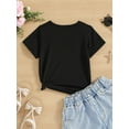 thumbnail image 3 of Cute Fashion Simple Strawberry Bunny print girls short-sleeved T-shirt, spring, summer and autumn, 3 of 7