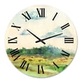 thumbnail image 2 of Designart 1 in Quartz Traditional Wall Clock, 2 of 5