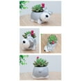 thumbnail image 4 of Harpi Flower Pots Outdoor Clearance, Lovely Inventive Dog Green Plant Pot Desktop Landscapes Gardening Green Plant Flower Pot Gardening Pots, Planters & Accessories, 4 of 6