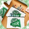 thumbnail image 3 of Bolsa de maquillaje Cosblank Cheer Teams Canvas, 20 unidades, color verde, 3 of 6