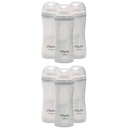 Playtex BPA Free Premium Nurser Bottles with Drop In Liners - 8 Oz - 6 Count