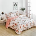 thumbnail image 2 of 3 PCS  Floral Wildflower Duvet Cover Set - 100% Cotton Duvet Cover with Zipper Closure & Corner Ties, 2 of 6