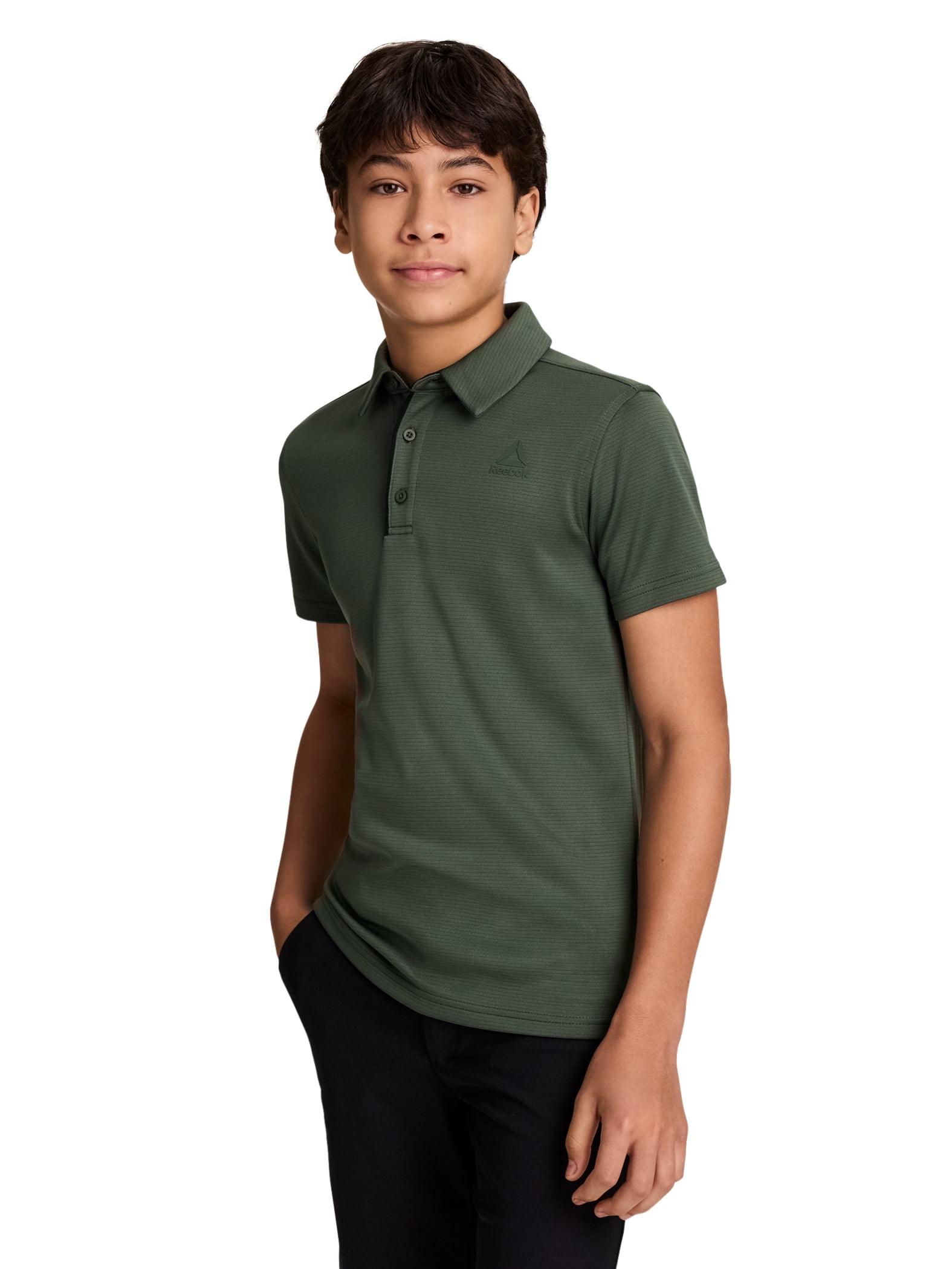 Reebok Boy's Performance Polo Uniform Shirt, Sizes 4-18