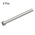 thumbnail image 3 of Straight Ejector Pins, 7mm Dia 65Mn Steel Round Tip Punch 100 Length for Mechanical 2Pack, 3 of 5