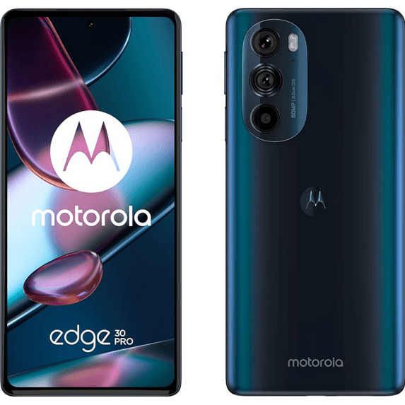 Restored Motorola Moto Edge+ 5G (2022) Unlocked 256GB Cosmos Blue (Refurbished)