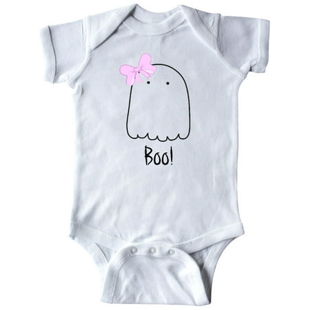 

Inktastic Boo Ghost Gift Baby Girl Bodysuit