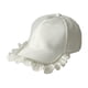 thumbnail image 3 of Gorra de béisbol femenina, transpirable, para vacaciones de verano, picnic al aire libre. Blanco, 3 of 9