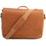 Kenneth Cole Reaction Columbian Leather Messenger Bag in Tan