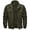Army Green, variant on Men's Winter Warm Fleece Lined Jacket Thicken Windbreaker Cargo Coat with 7 Pockets Casual Work Field Outwear Blcak XL