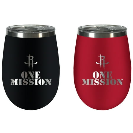 

Houston Rockets Team Colors Wine Tumbler Two-Piece Set