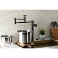 thumbnail image 4 of Kingston Brass KS8705DX Concord Deck Mount Pot Filler Faucet, Oil Rubbed Bronze, 4 of 8