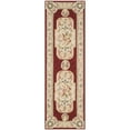 thumbnail image 5 of SAFAVIEH Easy Care Tanisha Floral Area Rug, Ivory/Red, 6' x 6' Round, 5 of 10