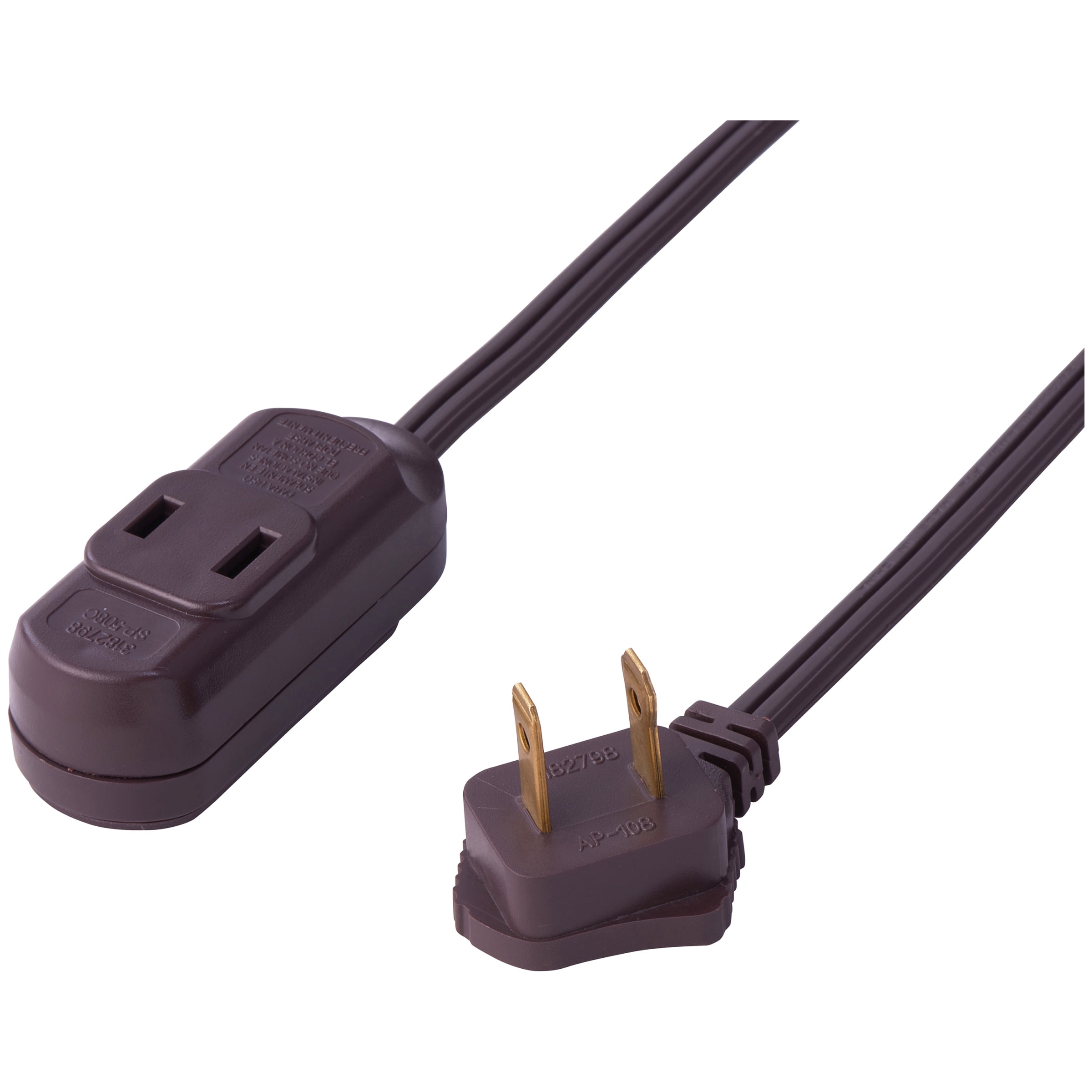 Hyper Tough 7-Foot General Use Extension Cord Brown