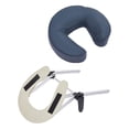 thumbnail image 2 of Soporte facial con almohada para camilla de masaje, estructura de aleación de aluminio, portátil Azul marino, 2 of 9
