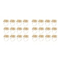thumbnail image 1 of Advancent 12pcs Flower Napkin Rings Household Exquisite Napkins Metal Scene Tableware Ornament Interesting Holder Layout oro 4.5 cm 2piezas Advancent CBP103781, 1 of 6