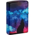 thumbnail image 3 of Zippo Lighter - Personalized Customize Message Engrave on Backside for 540 Wolf Design #49683, 3 of 6