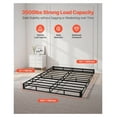 thumbnail image 4 of Queen Box Spring, 5 Inch Heavy Duty Metal Bed Foundation - Washable Fabric, 3500lbs Capacity, Easy Assembly, 79.1 x 59.6 x 5.1 Inch, 4 of 5