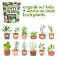 thumbnail image 6 of Fertilizer for Herbs Happy Herb Organic Fertilizer – Premium Plant Food for Basil, Mint, Cilantro, Rosemary, Thyme – Balanced Macro & Micro Nutrients for Thriving Home Gardens – 12 oz (0.34 kg), 6 of 6