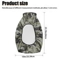 thumbnail image 7 of Yuyamidu ATV Seat Cover Soft Waterproof Camo Green Four Wheeler Seat Cover Easy to Install ATV Accessories Compatible with Polaris Sportsman Polaris Scrambler Honda Rancher, 7 of 7