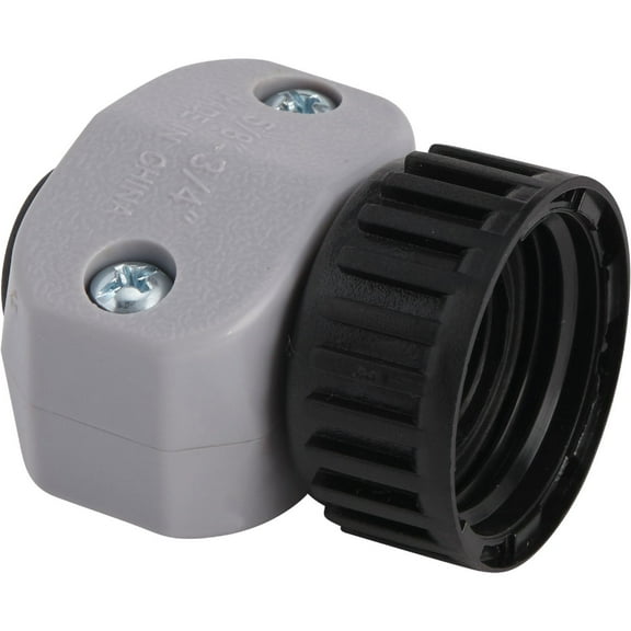Best Garden 5/8 In. or 3/4 In. Female Poly Hose End Mender Hose Coupling 39023