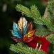 thumbnail image 3 of Acrylic Flat Printing Leaves Christmas Decorations Christmas Tree Decorations Hanging Pendants, 3 of 5