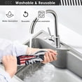 thumbnail image 7 of Coolnut Bass Fishing on Usa Flag 2PCS Faucet Absorbent Mat Kitchen Faucet Sink Splash Guard Microfiber Cloth Faucet Splash Catcher Water Absorbent Mat, Faucet Mat for Kitchen Sink 14x5in, 7 of 7