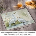 thumbnail image 5 of CounterArt Caribbean Seas 3mm Tempered Glass Cutting Board 15" by 12", 5 of 8