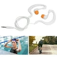 thumbnail image 3 of Waterproof Swimming Headphones With Replaceable Earplugs, 3.5mm Plug Conduction For Swimming, Running, Surfing, 3 of 8