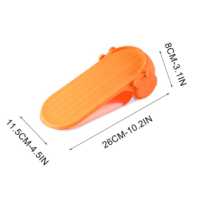 RKSTN Étagère de Rangement Nouvelle Étagère à Chaussures Réglable à Double Couche pour Usage Domestique Porte Partition Superposée Étagère à Chaussures