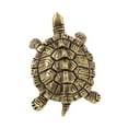 thumbnail image 3 of Tirador de cajón con forma de tortuga, pomo de cajón, tirador de puerta de metal de latón, tirador de armario Bronce, 3 of 9