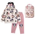 thumbnail image 2 of Disney-Sudadera con capucha de Minnie Mouse para niños y niñas, conjunto de 2 piezas, Jersey largo con capucha, ropa informal, otoño, 2 of 5