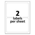 thumbnail image 6 of Durable Permanent Id Labels With Trueblock Technology, Laser Printers, 5 X 8.13, White, 2/sheet, 50 Sheets/pack, 6 of 7
