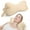 Yellow, variant on RoamReady Neck & Cervical Pillows, Dog Bone Shaped Neck Pillow with Fixed Rope & Have Loops on End, for Chiropractic Lumbar Spine, for Car Bus Truck Driving Travel Comfort Head Rest Support