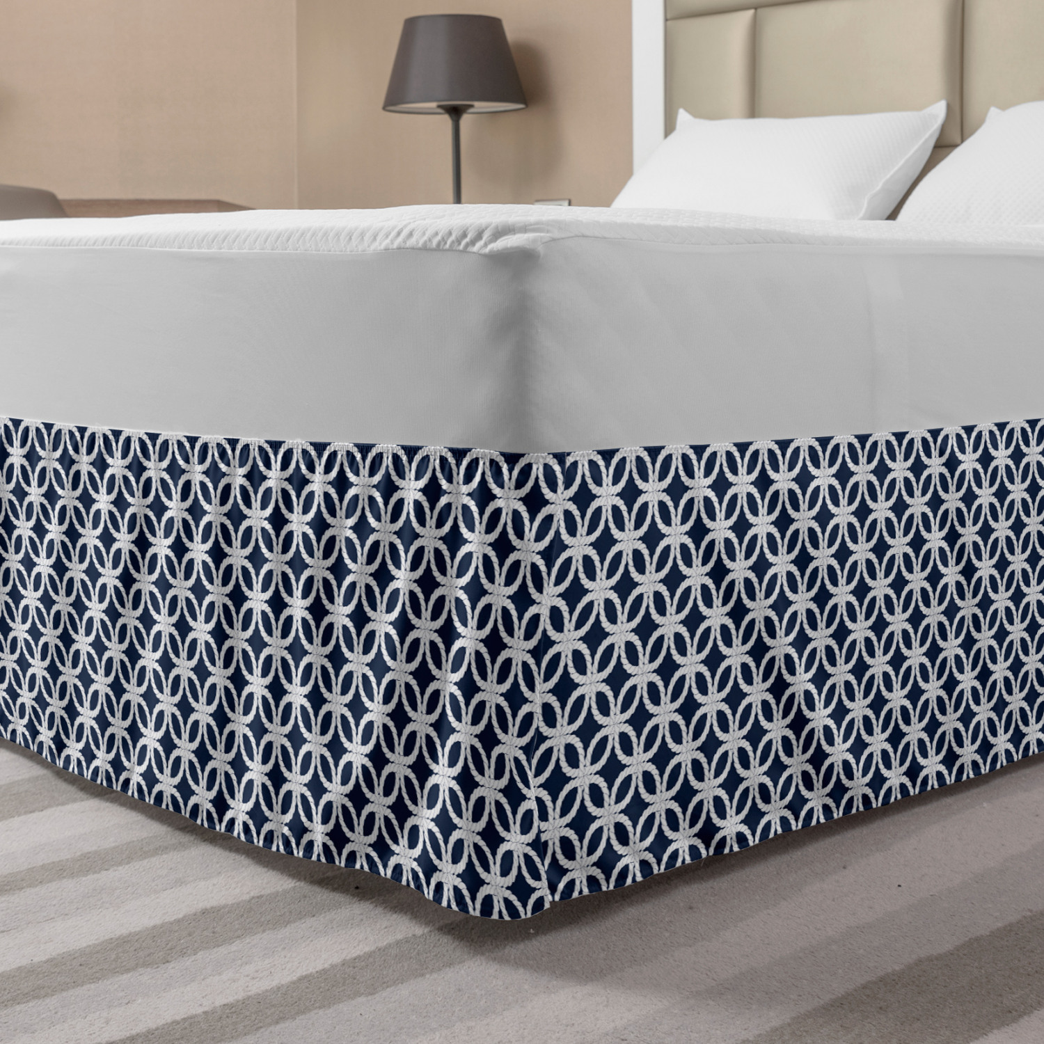 woven bed skirt