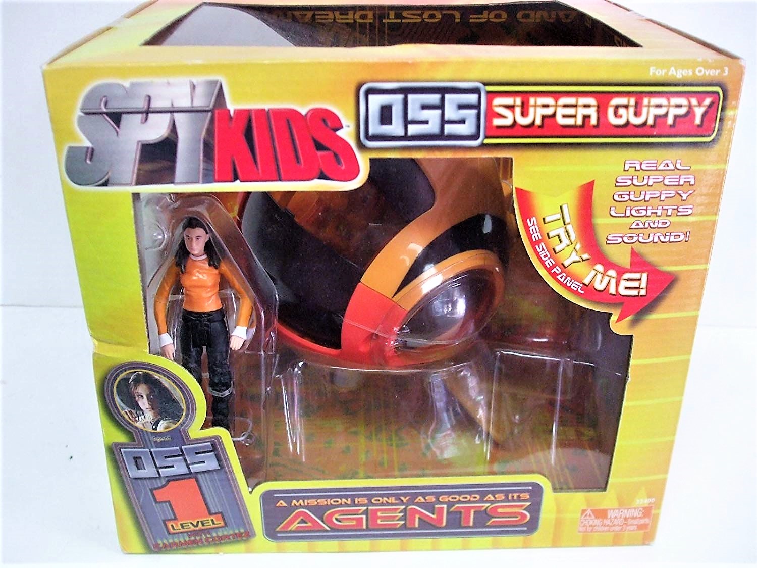 Spy Kids - OSS Super Guppy Electronic Vehicle with Carmen Cortez Action