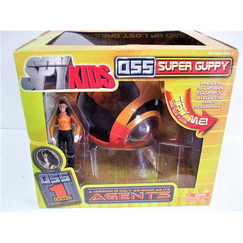Spy Kids - OSS Super Guppy Electronic Vehicle with Carmen Cortez Action