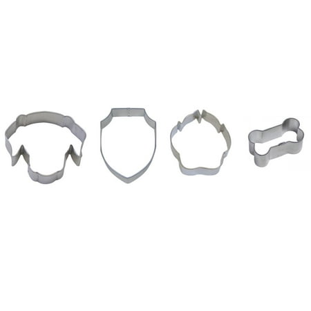 Steel Bone - Patrol Cookie Cutter Set - Dog Face 3.5