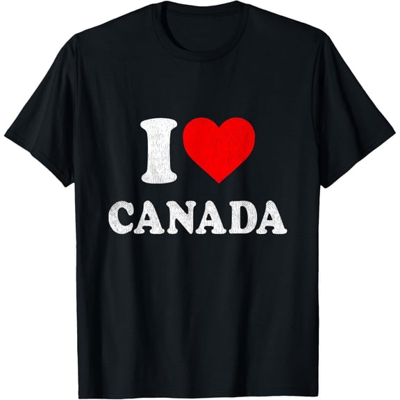 I Love Canada Souvenir I Heart Canada T-Shirt